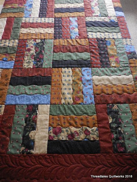 Batik Split Rail Fence Quilt Freemotion By The River Artofit