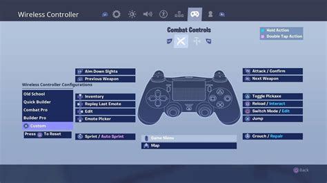 Please add custom keybinds for console players : r/FORTnITE