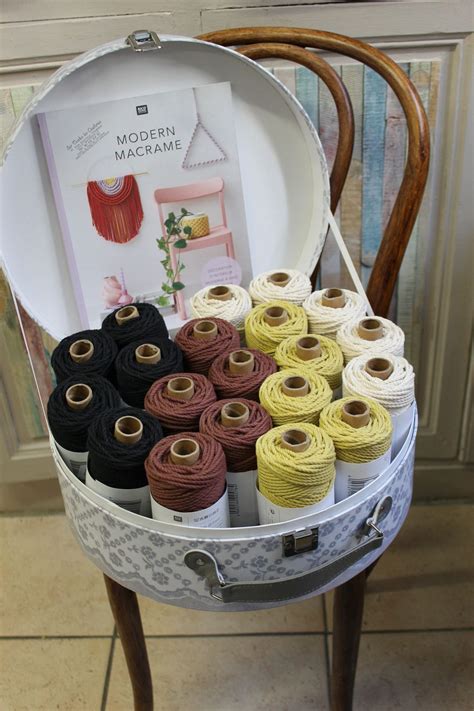 Fil Macram Cotton Cord Couleur Cru Sur Toutes Les Coutures