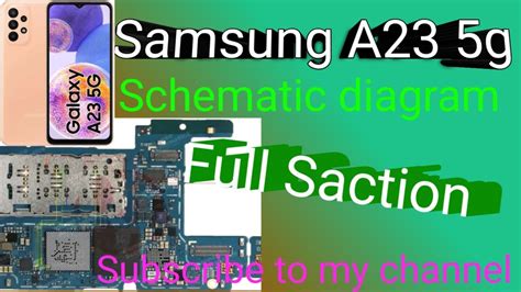 Samsung Galaxy A23 5g Borneo Schematic Diagram Charging Problem