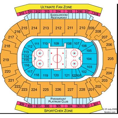 Scotiabank Saddledome Seating Chart for Games | RateYourSeats.com