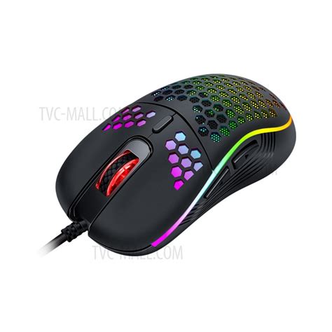 Wholesale IMICE T98 7200DPI RGB Mouse Onboard Memory Honeycomb Hollow ...