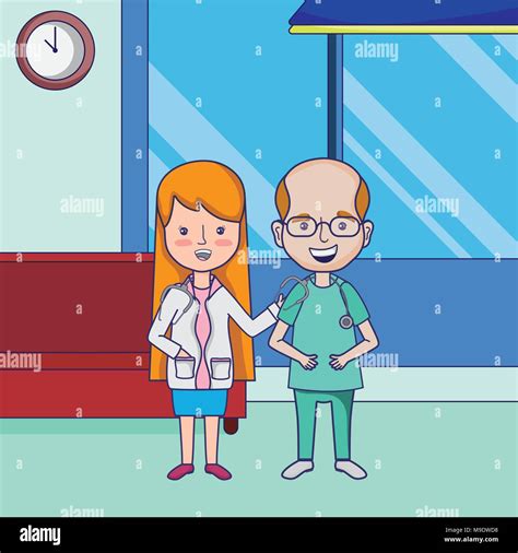 Funny Doctors Cartoons Stock Vector Image And Art Alamy