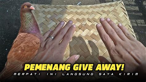 Pengumuman Pemenang Give Away Youtube