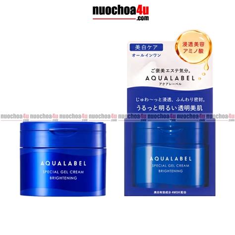 Kem Dưỡng Trắng And Ngừa Thâm Nám Shiseido Aqualabel Special Gel Cream