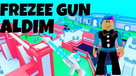 Freeze Gun Aldım Robloxbig Paintballtürkçe Youtube