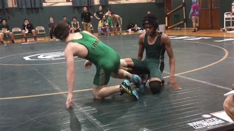 H Salam Vs Lane Tech 132 Wrestling Youtube