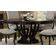 Savion Espresso Round Pedestal Extendable Dining Room Set By