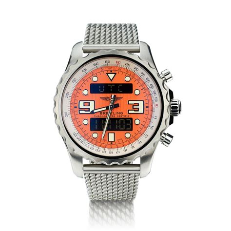 breitling chronospace perpetual alarm chronometer  van rijk