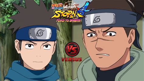 Konohamaru Sarutobi Vs Iruka Umino Nsuns Latino Youtube