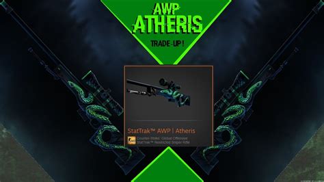 3X AWP ATHERIS TRADE UP STAT TRAK YouTube