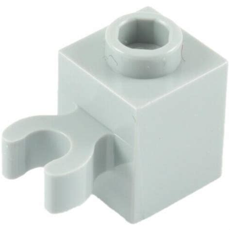 Comprar Lego Brick 1x1 Encaixe Lateral P Clip Vertical Cinza