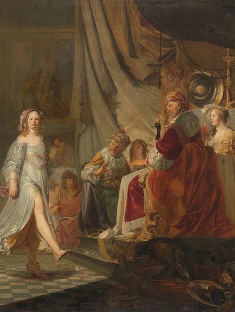 Salome Dancing for Herod by Hans Horions - Artvee