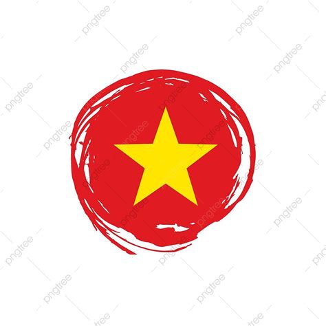 Vietnam National Day Vector Hd Images Vietnam Flag Symbol National