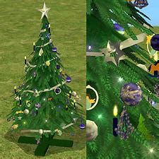 Mod The Sims Christmas Tree In Red Gold And Blue Silver