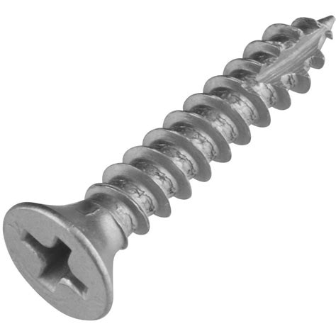 Stanley-National Hardware #9 3/4 in. Phillips Flat-Head Wood Screws (18 ...