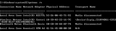 Lokalizowanie Adresu Mac Karty Sieciowej W Systemie Windows Za Pomoc
