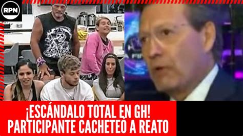 ESCÁNDALO TOTAL EN GH Una participante LE PEGÓ UN CACHETAZO a