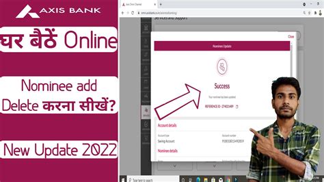 How To Update Nominee In Axis Bank Net Banking Add Nominee In Axis