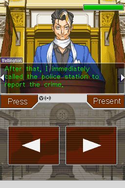 Screenshot Of Phoenix Wright Ace Attorney Justice For All Nintendo