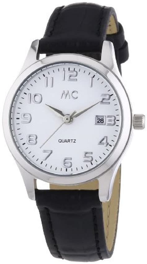 MC Timetrend Damen Armbanduhr Analog Quarz Leder 51267 B00IMB3ZWE