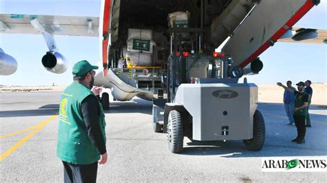 28th Saudi Arabia Aid Plane For Gazans Arrives In Egypt Arab News Pk