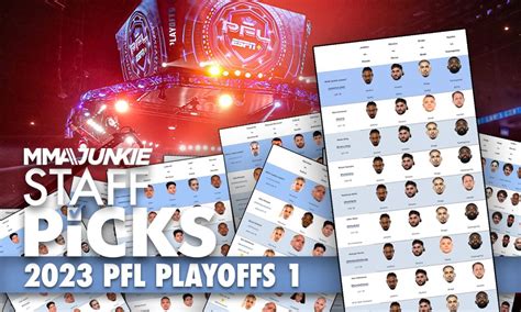 Pfl Playoffs 1 Predictions Who Will Reach 145 205 1 Million Finals