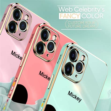 เคสสำหรับ Tecno Camon 20 Tecno Camon 20 Pro ฟรีสายคล้อง มิกกี้เมาส์
