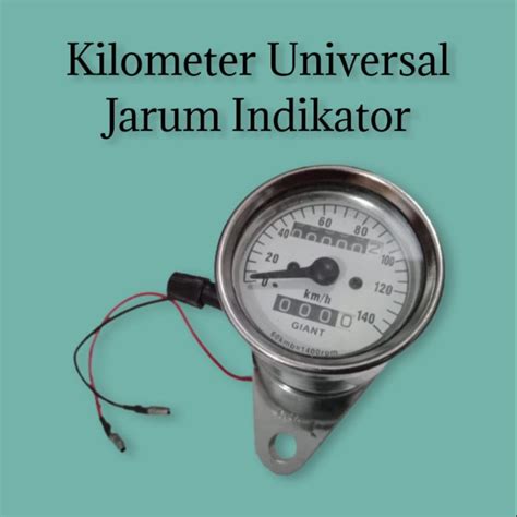 Kilometer Speedometer Universal Jarum Indikator Lazada Indonesia