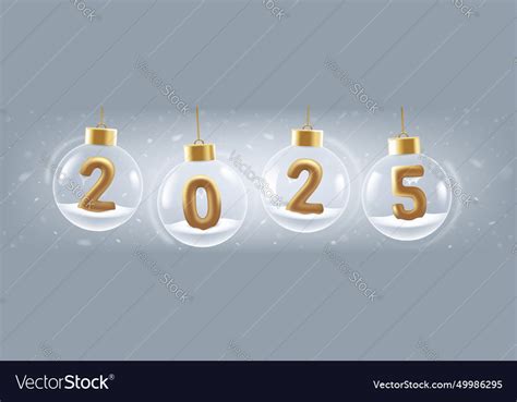 Happy new year 2025 Royalty Free Vector Image - VectorStock
