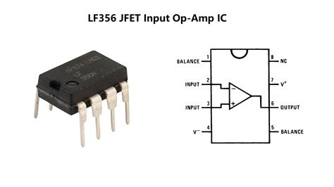 Lf Jfet Input Operational Amplifier Datasheet Pinout Circuit