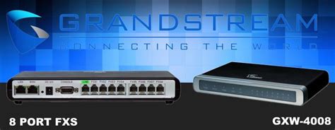 Grandstream GXW-4008 FXS IP Gateway for Communication