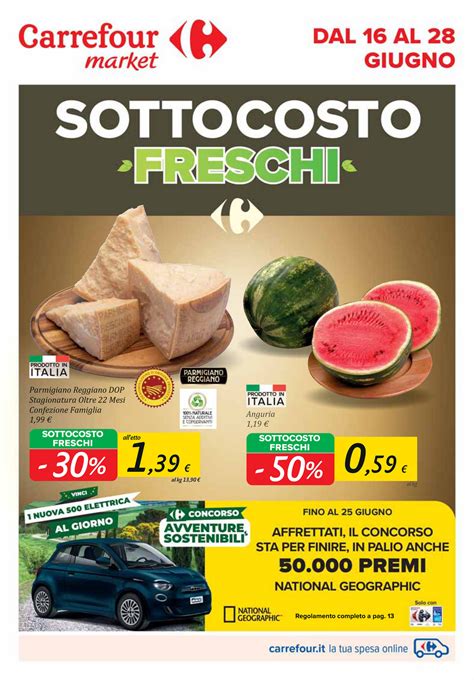 SP Volantino Carrefour Market Dal 16 Al 28 Giugno 2023 Page 1