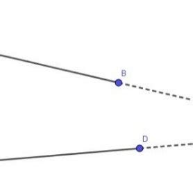 Imagen Ilustrativa Del Quinto V Postulado De Elementos De Euclides