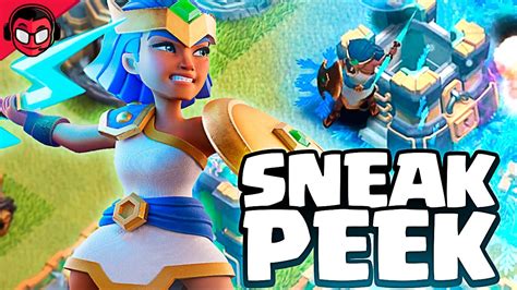 LA NUEVA SKIN DE LA LUCHADORA REAL Sneak Peek Clash Of Clans YouTube