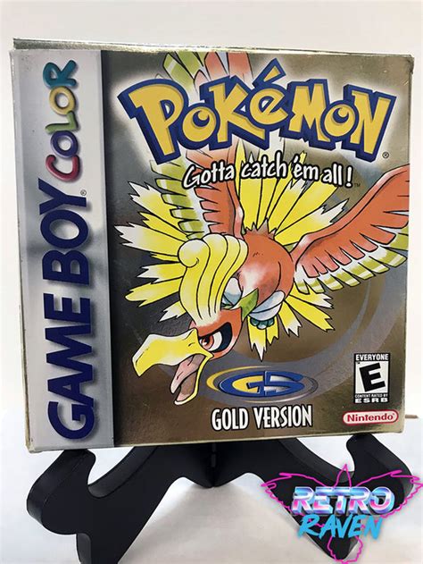 Pokémon Gold Version Game Boy Color Complete Retro Raven Games