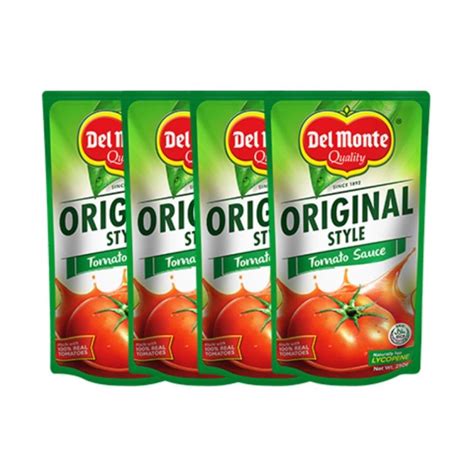 Del Monte Tomato Sauce Original Style G Pack Of Lazada Ph