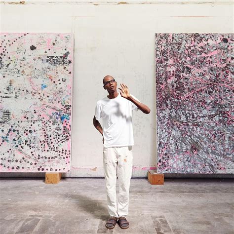 Mark Bradford In His Los Angeles Studio Contemporary Art Artists