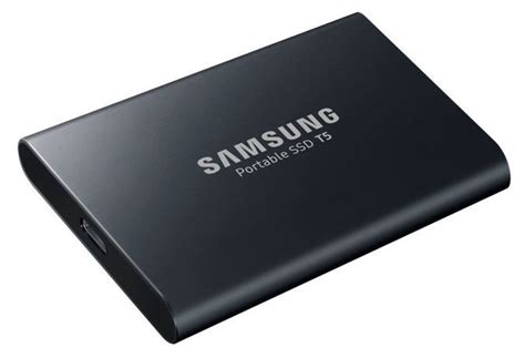 Внешний жесткий диск 1Tb Samsung Portable SSD T5 (MU-PA1T0B/WW), черный ...