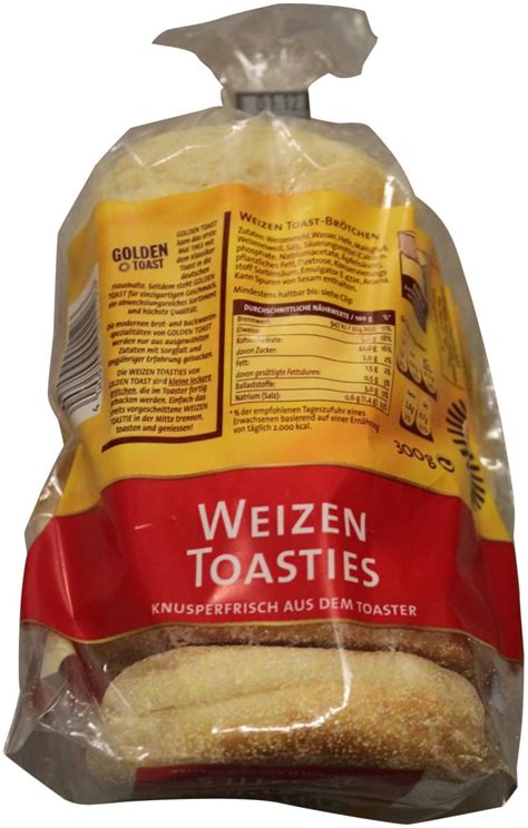 Lieken Golden Toast Toasties Weizen 300g Feinkost And Lebensmittel Brot