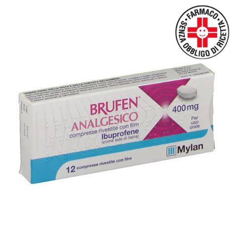 Mylan Spa Brufen Analgesico 400 Mg 12 Compresse Rivestite Co