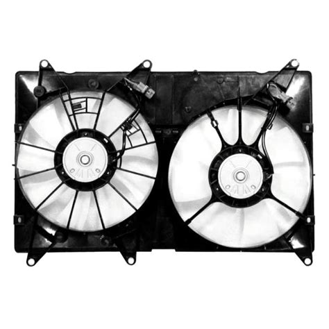 Depo 31255006000 Dual Radiator And Condenser Fan Assembly