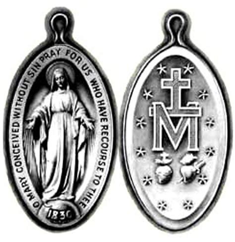 Design And Meaning Of The Miraculous Medal November 27 Vinformation