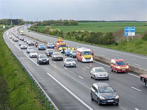 Un accident impliquant trois véhicules sur l A11 entre Illiers Combray