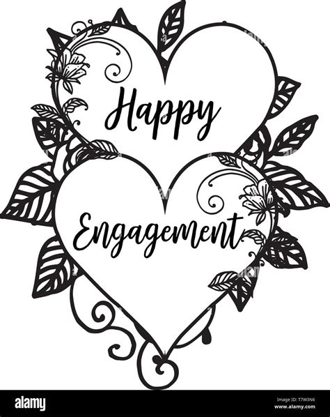 Engagement Coloring Pages