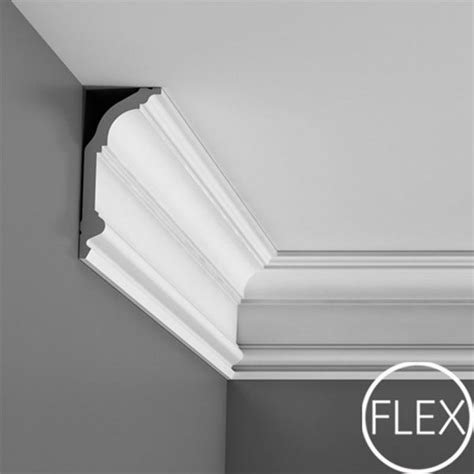 Fp8030 Flexible Plain Polyurethane Panel Molding Flexible Primed Whi