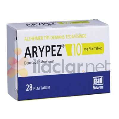 Biofarma İlaç Arypez 10 mg 28 Tablet Yerli Tüket