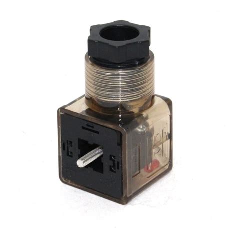 Conector Plug Elétrico Din 43650 a P Solenoide Led Dc VETTO