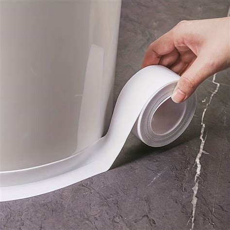 Waterproof Mildew Proof Toilet Caulk Strip Self Adhesive Sealing Tape For Kitchen Bathroom