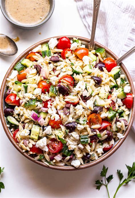 Greek Orzo Salad Recipe Runner